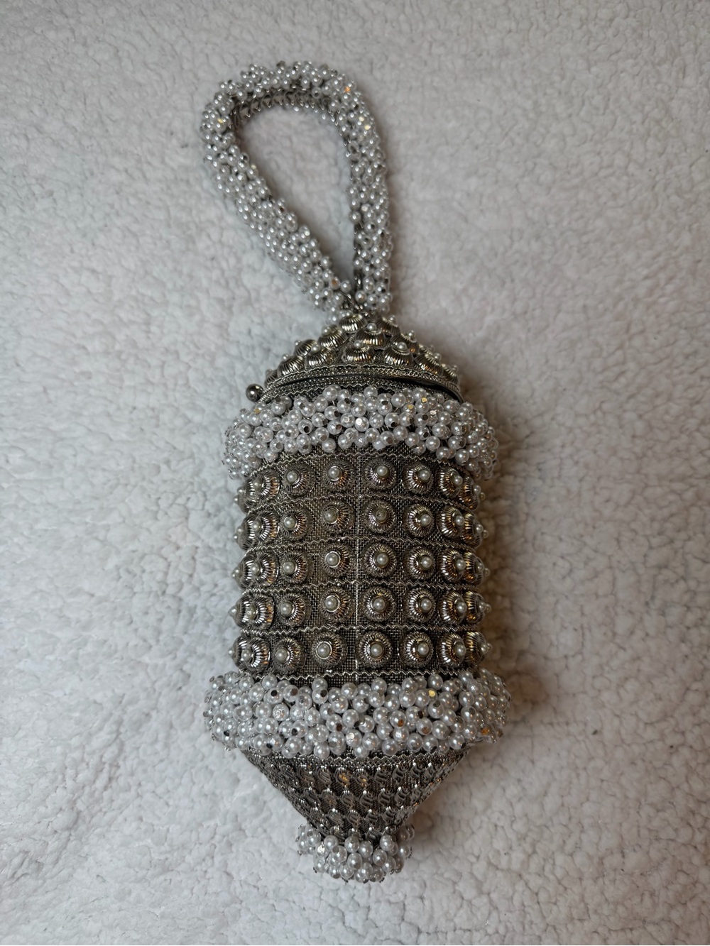 RAMLA Cocktail Pearl Handbag NWOT - Picture 12 of 14